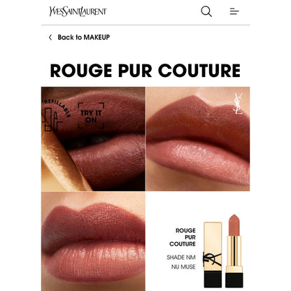 YSL Rouge Pur Couture Satin Mini Lipstick 1.5g